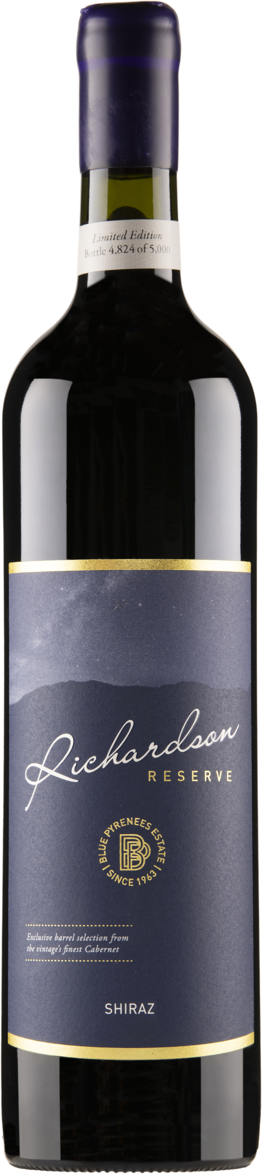 Blue Pyrenees Estate Richardson Reserve Shiraz 2018